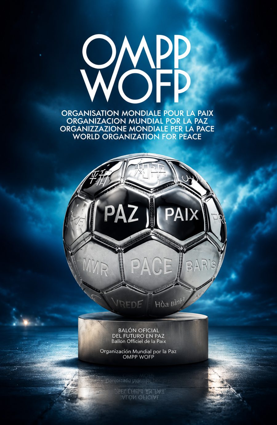 Official Ball of the Future in Peace - OMPP WOFP